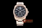 Best Quailty Cartier Cartier De Calibre RG/RG Black JF Miyota 82