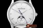 Jaeger Le Coultre Master Ultra Thin Moonphase SS/LE White GF 1:1 MY9015