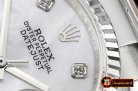 Rolex Datejust DJ 36mm Oyst Flt SS/SS White MOP Diams BP A3135 M