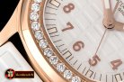 Patek Philippe Aquanaut Ref.5068R 35mm RG/RU White PPF Swiss Qtz