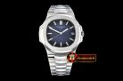 Patek Philippe Nautilus Mens 40mm SS/SS Blue Sticks PF Miyota 90