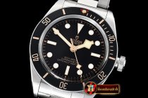 Tudor Heritage Black Bay Shield 39mm SS/SS Black ZF Asia 2824