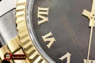 Rolex Datejust Man DJ 36mm Jub Flt YG/SS Black MOP Roman BP A313