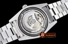 Replica Rolex Daydate 41mm SS/SS Pres Black Roman Num Asia 3255