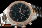 OMG0372B - Speedmaster Moon Watch SS/RG Black Stick A-7750
