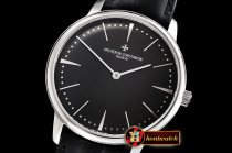 VACH. CONSTANTINE Patrimony Grand Taille SS/LE Black KZF Miyota 9015