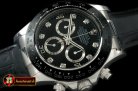Replica Rolex Daytona 116519 SS/CER/LE Black Diam A-7750 Sec@6