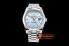 RDD0197A - DayDate 228206 SS/SS Blue Stick Smooth BP Swiss 2836