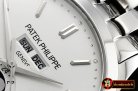 Patek Philippe Complication GMT Moonphase 5396G SS/SS White MY9015
