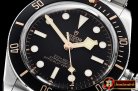 Tudor Heritage Black Bay Shield 39mm SS/SS Black ZF Asia 2824