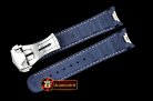 Omega Dark Blue Rubber Strap for 2018 Aqua Terra 41mm