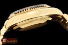 Rolex Daydate 36mm Flt YG/YG Wrap Gold Diam BP Swiss 2836