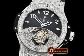 Hublot Big Bang 44mm Tourbillon DIAM/SS/RU Flying Tourb