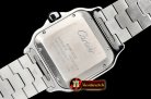 Cartier Santos De Cartier 2018 Mens XL SS/SS Wht GF Ult MY9015