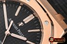 Audemars Piguet Royal Oak 15400 RG/LE Black JF V5 MY9015 Mod 3120
