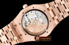 Audemars Piguet AP Royal Oak 37mm Frosted RG/RG Black JHF MY9015