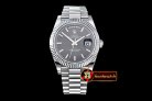 Replica Rolex DayDate 40mm SS/SS Grey Stk Flut BP A2836 Mod3255