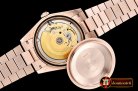 Replica Rolex DayDate 40mm RG/RG 18K Wrp R. Gold Stks BP Swiss 2