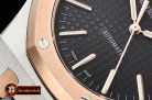 Audemars Piguet Royal Oak 15400 RG/SS Black OMF 1:1 MY9015 Mod 3120
