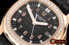 Patek Philippe Aquanaut Ref.5068R 35mm RG/RU Black PPF Swiss Qtz