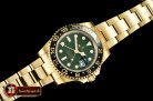 Rolex GMT Master II Ref.116718LN YG/YG Green EWF A2836