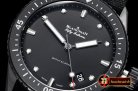 Blancpain Fifty Fathoms Bathyscaphe DLC/NY Black ZF Asia 23J Mod