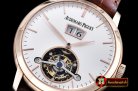 Audemars Piguet AP Jules Tourbillon Grande Date RG/LE Wht - Tour