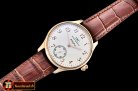 IWC FA Jones Ltd Ed RG/LE Wht/Rose Gold Num Asia 6498