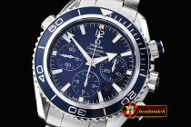 OMG0457I - Planet Ocean Chrono SS/SS Blue JHF A-7750