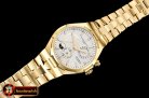 VACH. CONSTANTINE Overseas Dual Time Power Reserve YG/YG Wht TWA A1222