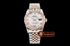 Rolex Datejust Midsize 31mm Diam Bez RG/SS Wht MOP Diam BP A2836