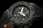 RM075D - PVD Black/RU Black Asian 7751 Decorated