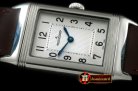 JL079B - Reverso Classique SS/LE White Num Jap Qtz