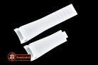 Rolex Rubber B White Vulcanized Strap For Sports Rolex