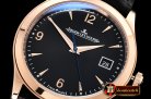 Jaeger Le Coultre Master Control Date 1548420 RG/LE Black ZF Asia 23J Mod