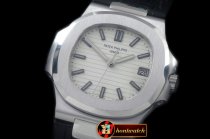 Best Replica Patek Philippe Nautilis Jumbo SS/LE White Miyota 90