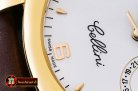 ROLCEL071A - Cellini Date YG/LE White Num Asia 2824