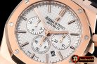 Audemars Piguet Royal Oak Chronograph 26331ST RG/LE Wht/Wht OMF A7750