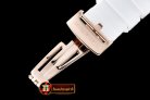 AP0369B - Royal Oak Ladies Chrono RG/RU Wht Num Diam Bez VK64