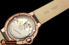 CAR0332A - Ballon De Cartier Mid RG/LE Black Roman Miyota