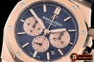Audemars Piguet Royal Oak Chronograph 26331ST RG/LE Blue OMF A7750