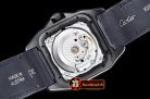 Cartier Santos 100 Mens DLC/NY Black Roman Asia 2824