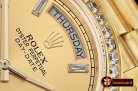 Rolex Daydate DD40 228206 Diam YG/YG Wrap Gold Diam BP Swiss 283