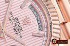 Replica Rolex DayDate 40mm RG/RG 18K Wrp R. Gold Stks BP Swiss 2