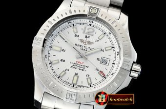 Breitling Colt 44mm Automatic SS/SS White GF Asia 2824