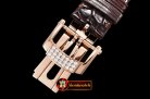 Patek Philippe Nautilus Mens 40mm Diams RG/LE White Sticks V2 MY9015