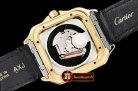 Cartier Santos De Cartier 2018 Ladies YG/LE Wht Swiss Qtz