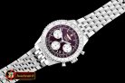 Replica Breitling Navitimer SS/SS Brown Asia 7750 Mod