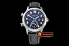 Patek Philippe Calatrava Pilot Travel Time 5524 SS/LE Blue GRF MY9015