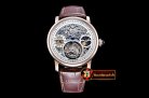 Cartier MoonPhase RG/LE Skeletonal White - Asia HW Tourbillon